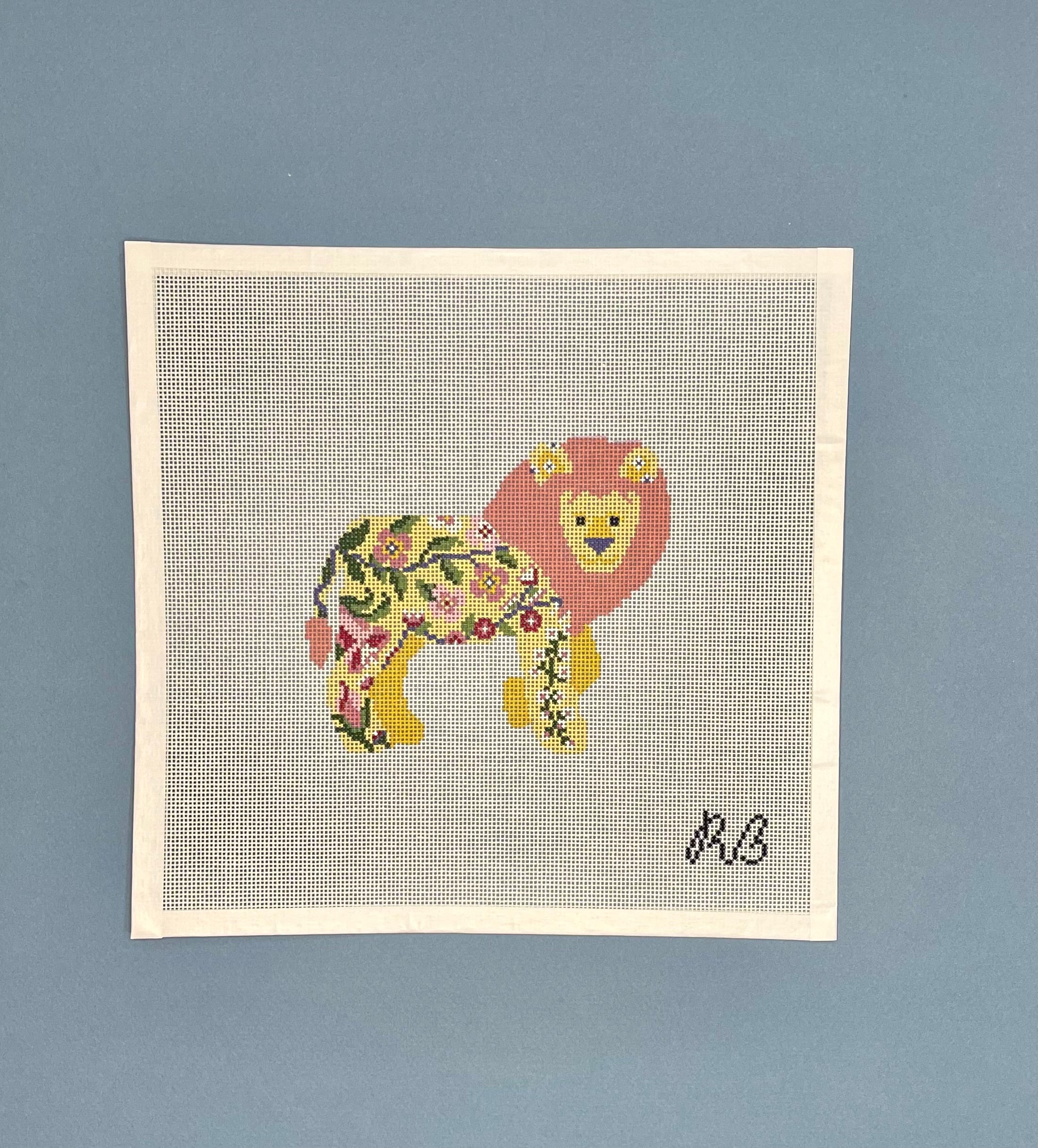 Lilah the Lion Canvas