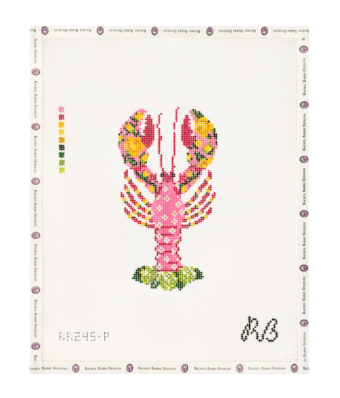 Lola The Lobster (Pink) Canvas