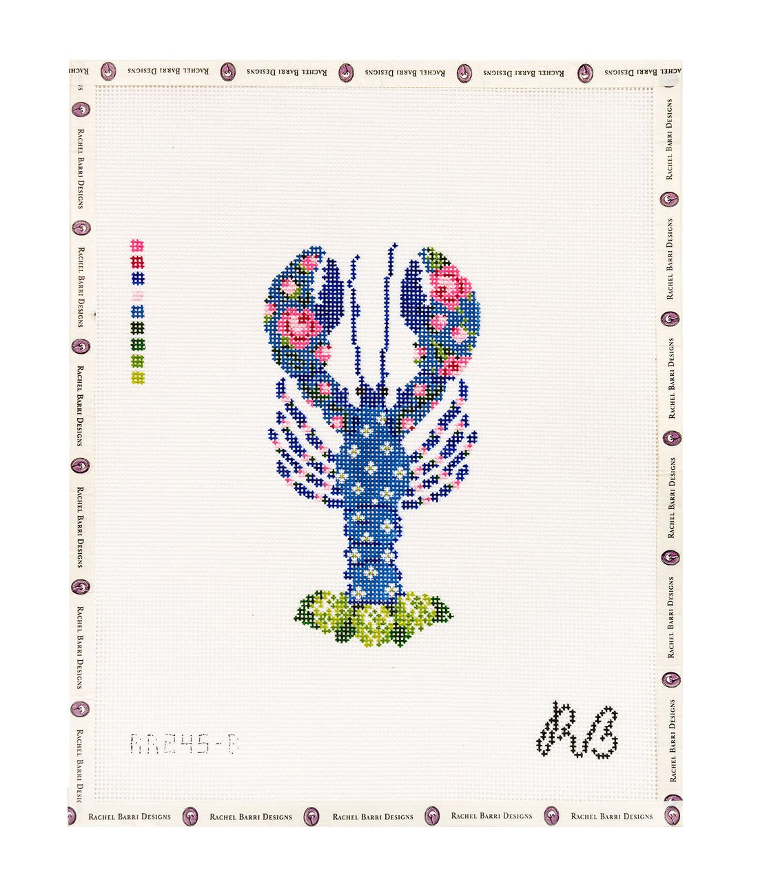 Lucy The Lobster (Blue) Canvas