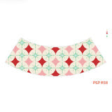 Retro Rays Lampshade Canvas