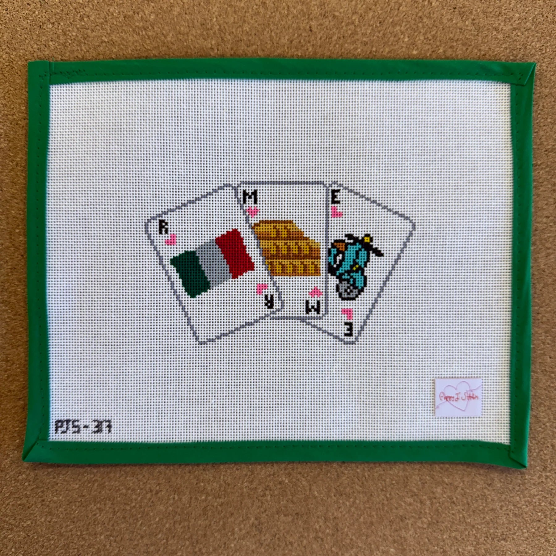 Destination Playing Cards, Rome Canvas