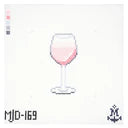 Glass of Rose Canvas