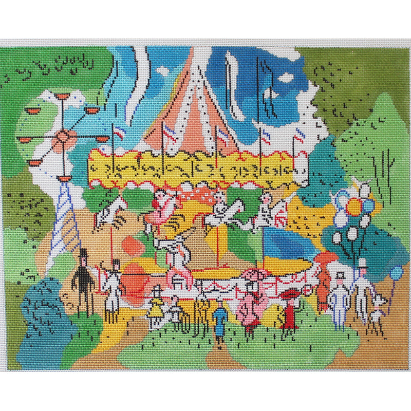 PARIS COLLECTION by SALLY COREY: CAROUSEL Canvas