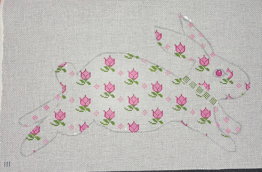 Bunny large - Pink Canvas
