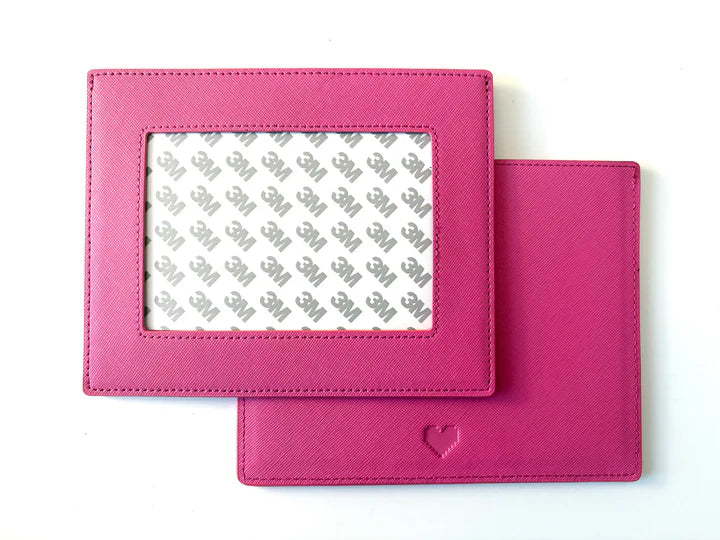 Self-Finishing Mahjong Card Sleeve - Hot Pink
