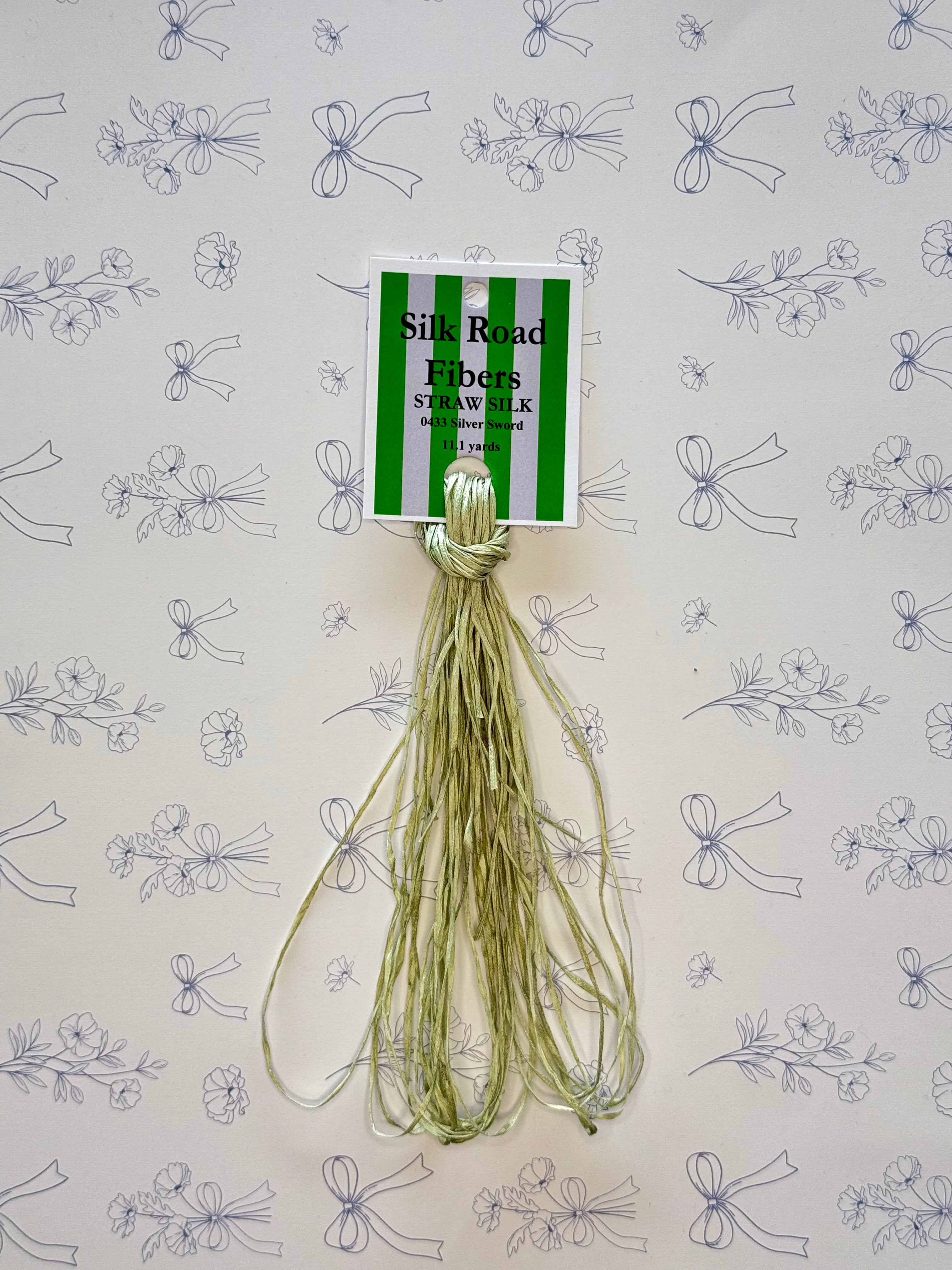 Silk Straw 0433 Silver Sword