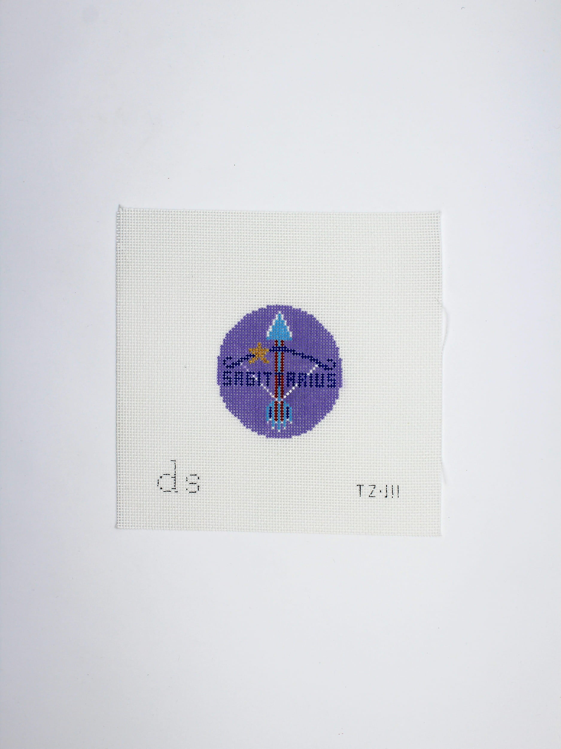 Sagitarius Tag Design Canvas