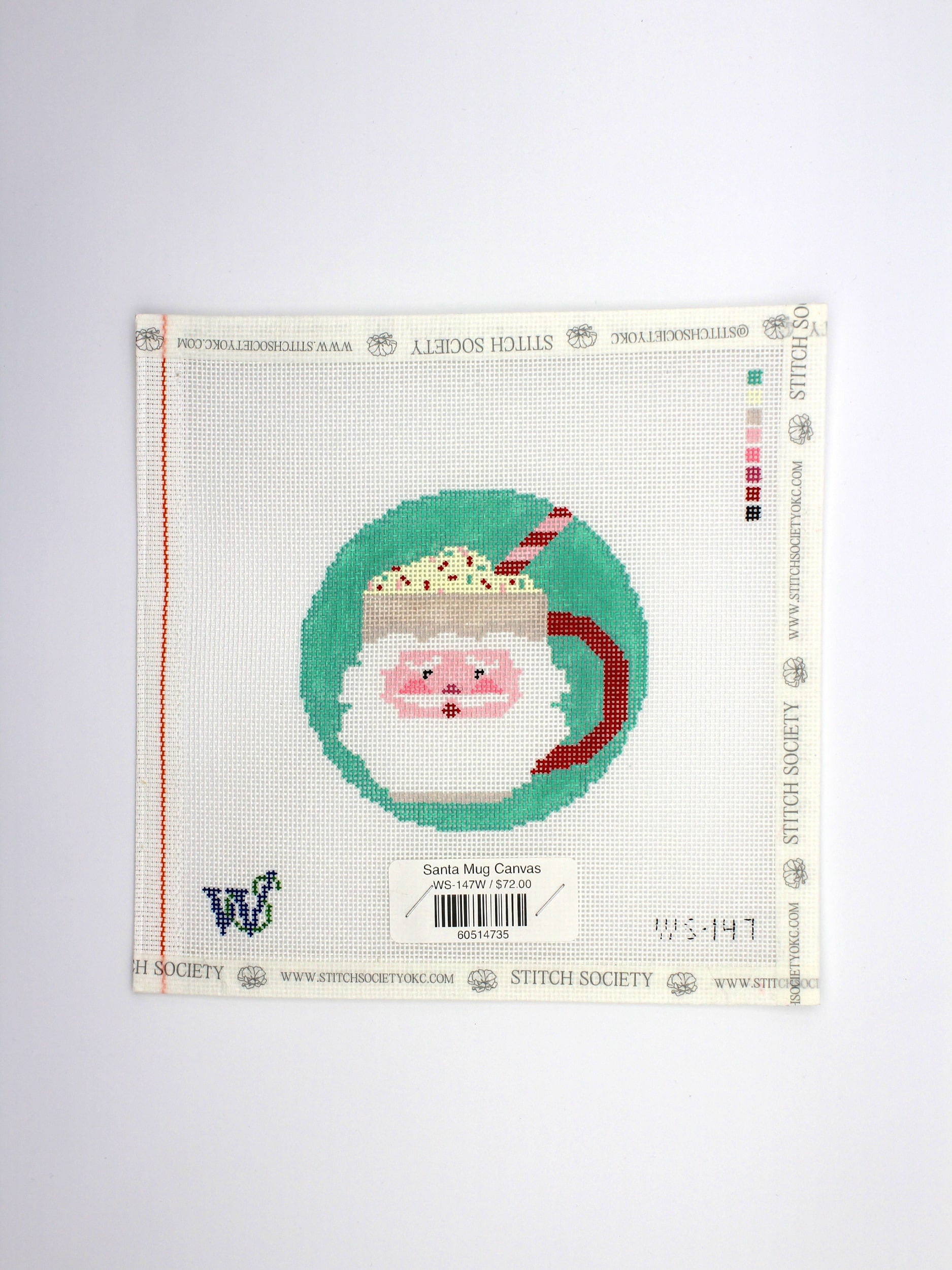 Santa Mug Canvas