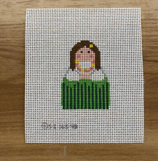 Hula Angel Printed Canvas