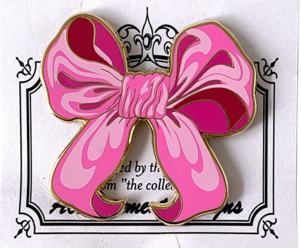 Pink Bow Needle Minder