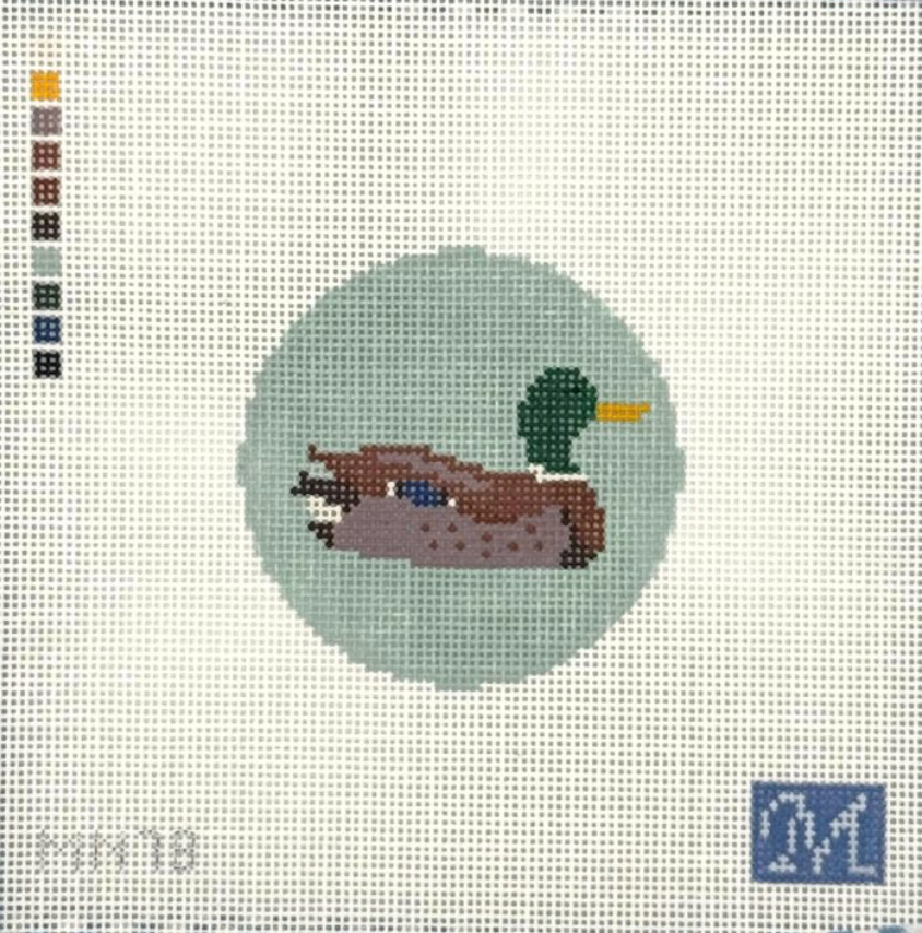 Duck Ornament Canvas