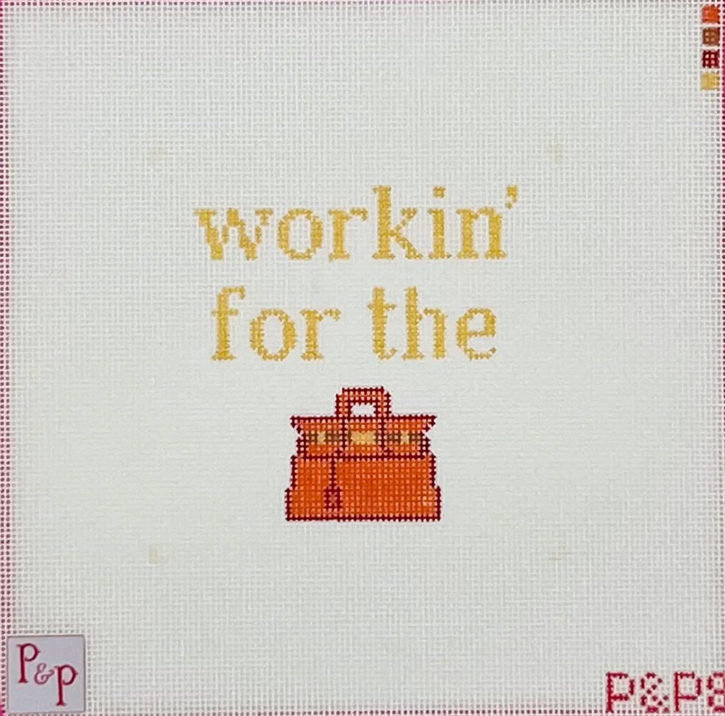 Workin' For The Bag Canvas