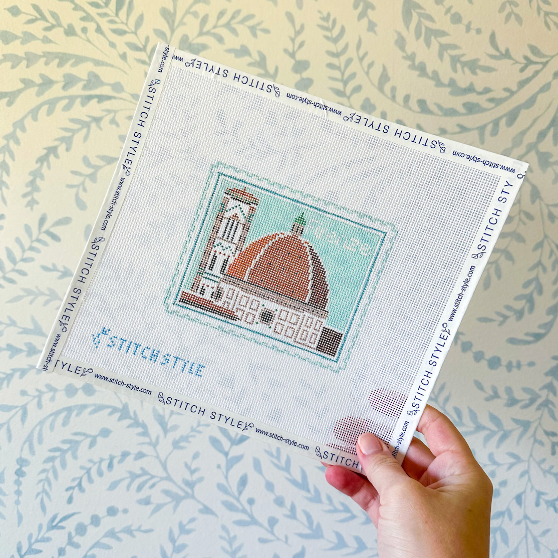 Florence Duomo Travel Stamp Canvas