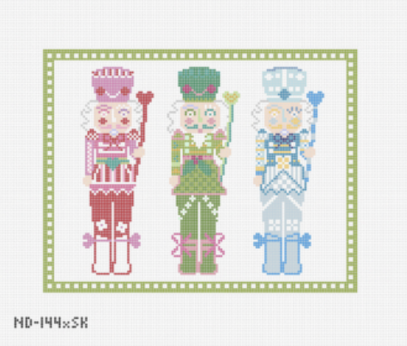 ND- 144 Three Nutcrackers Canvas