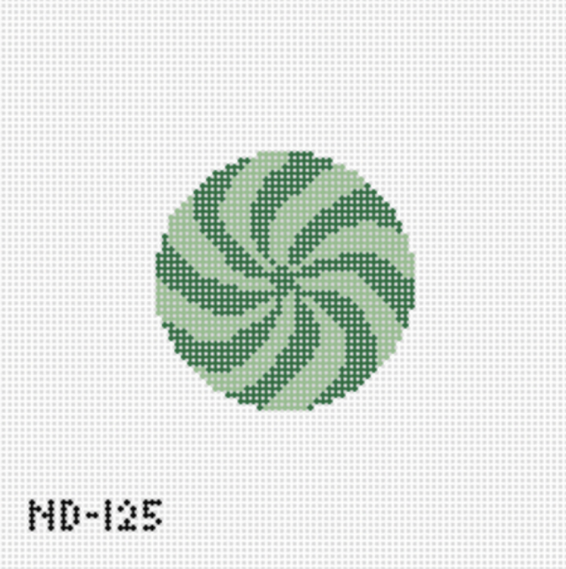 Green Peppermint Canvas