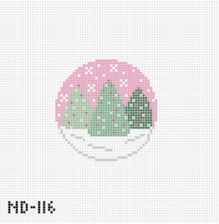 Pink Winter Trees