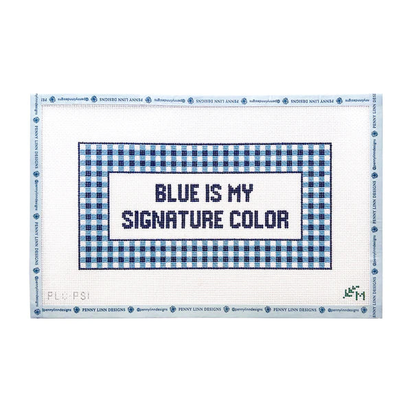 The Perennial Stitcher - My Signature Color Canvas