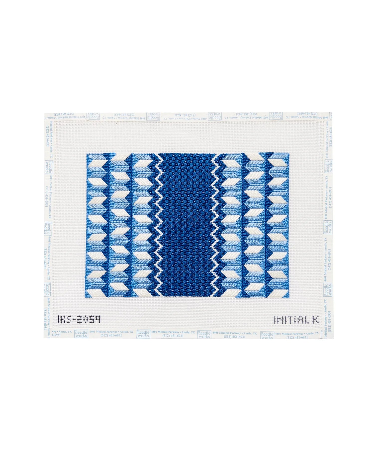 Sky Blue Clutch Canvas