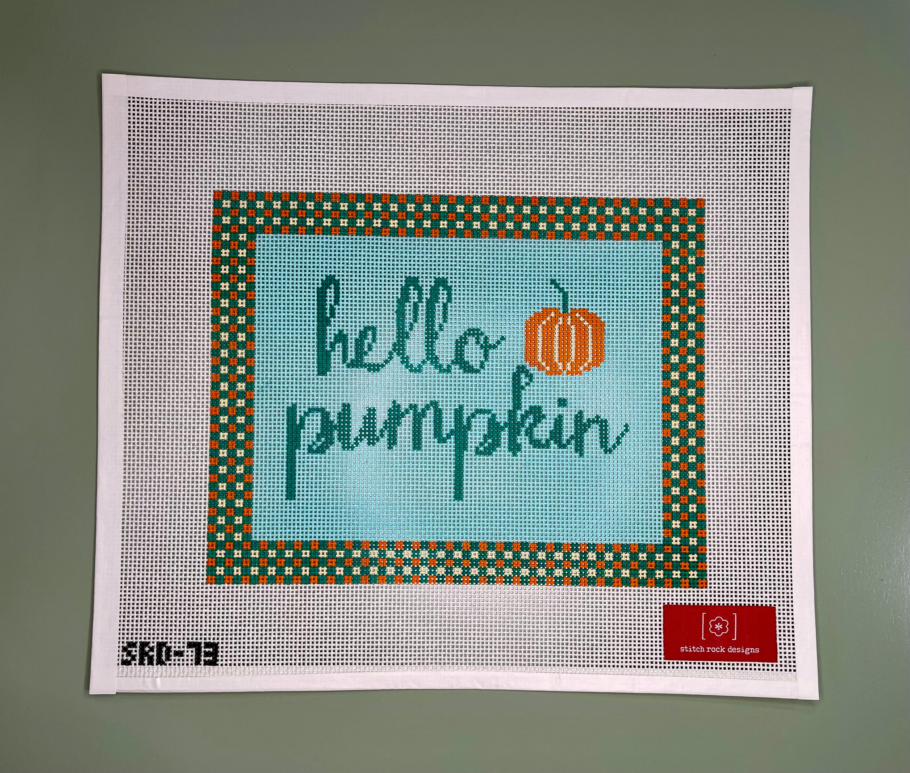 Hello Pumpkin Canvas
