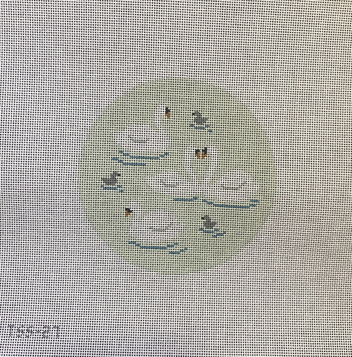 7 Swan A-Swimming