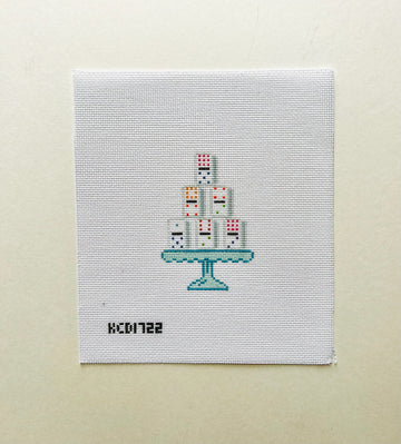 Tipsy Tower Darling Dominoes Canvas