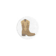 TTF065A - Cowboy Boot Canvas