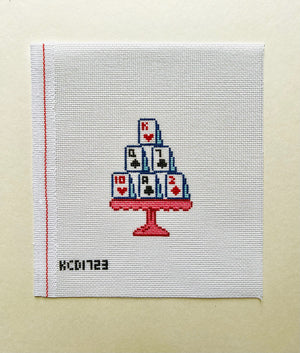 Tipsy Tower House of Cards Canvas