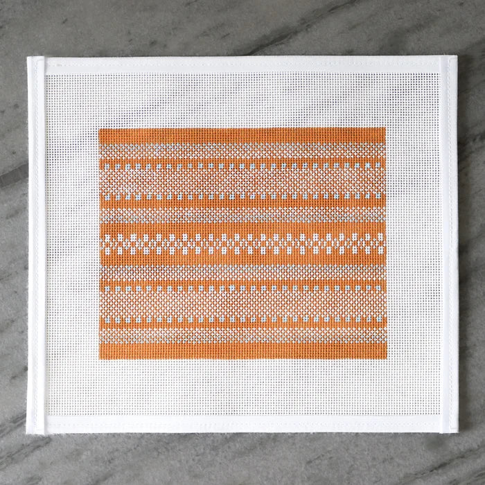 Terracotta Patterned Clutch
