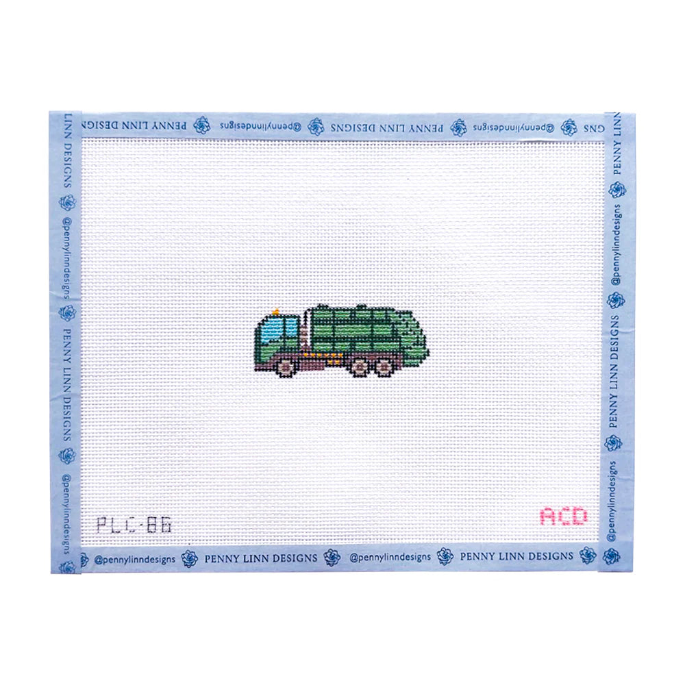 Trash Truck Canvas