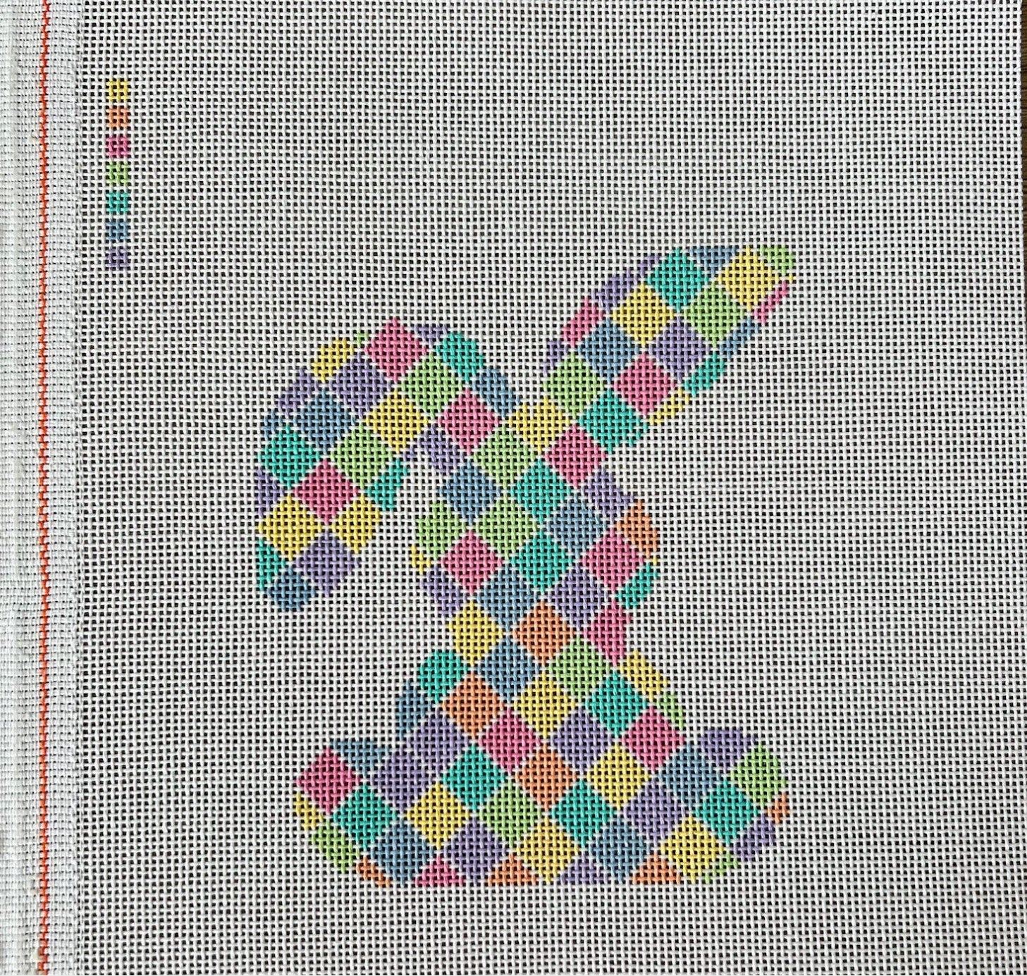 Bunny - Trellis Canvas