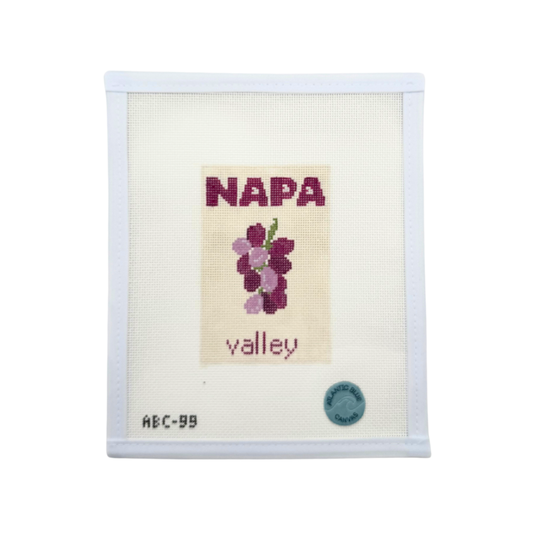 Napa Travel Book Canvas