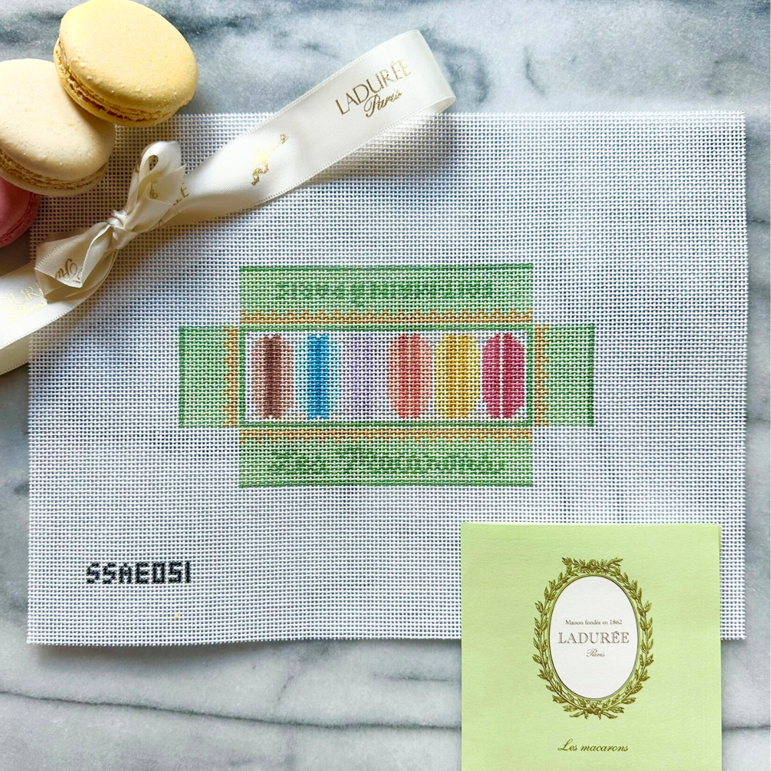 3D Macaron Box Canvas