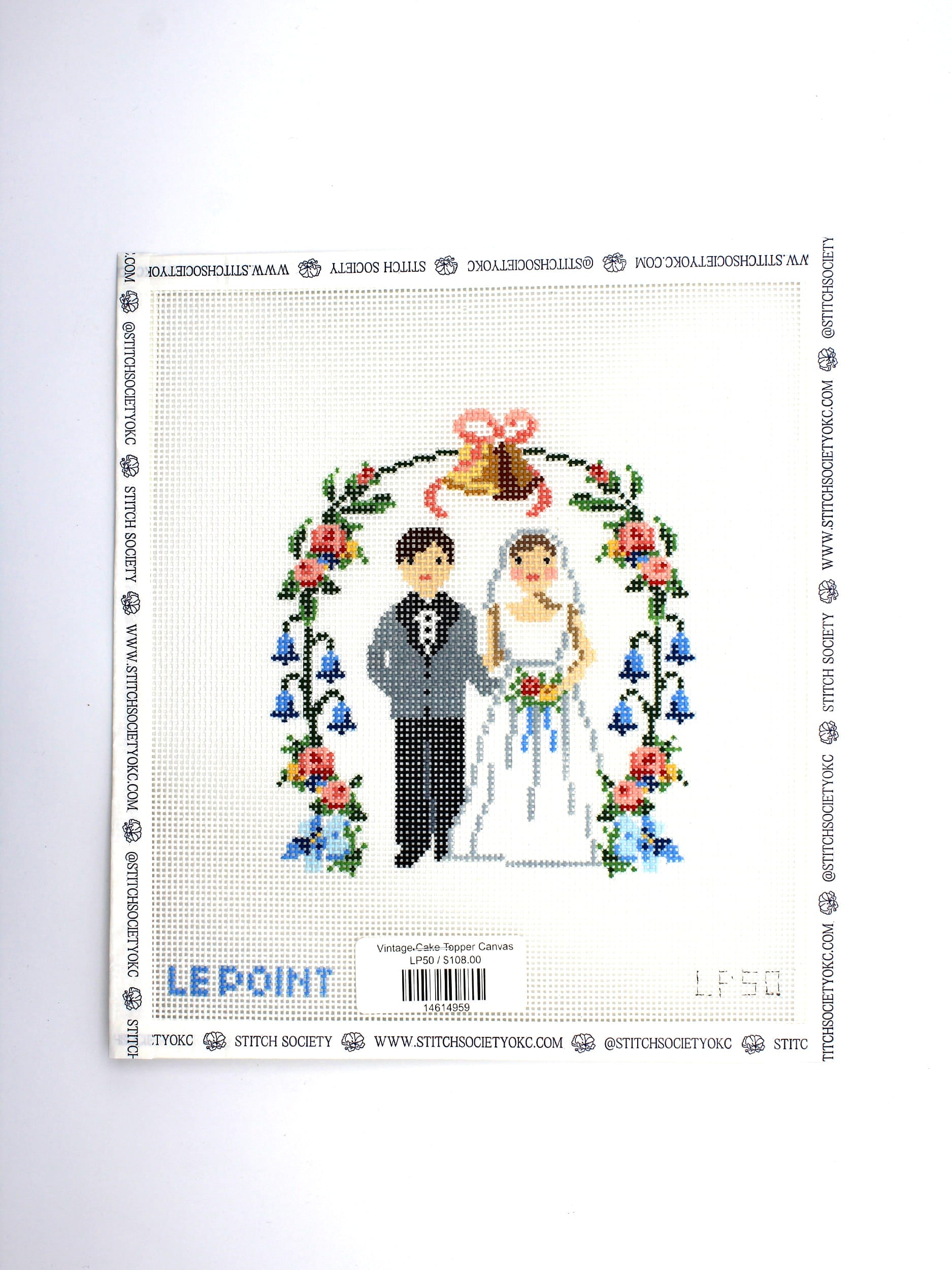 Vintage Cake Topper Canvas