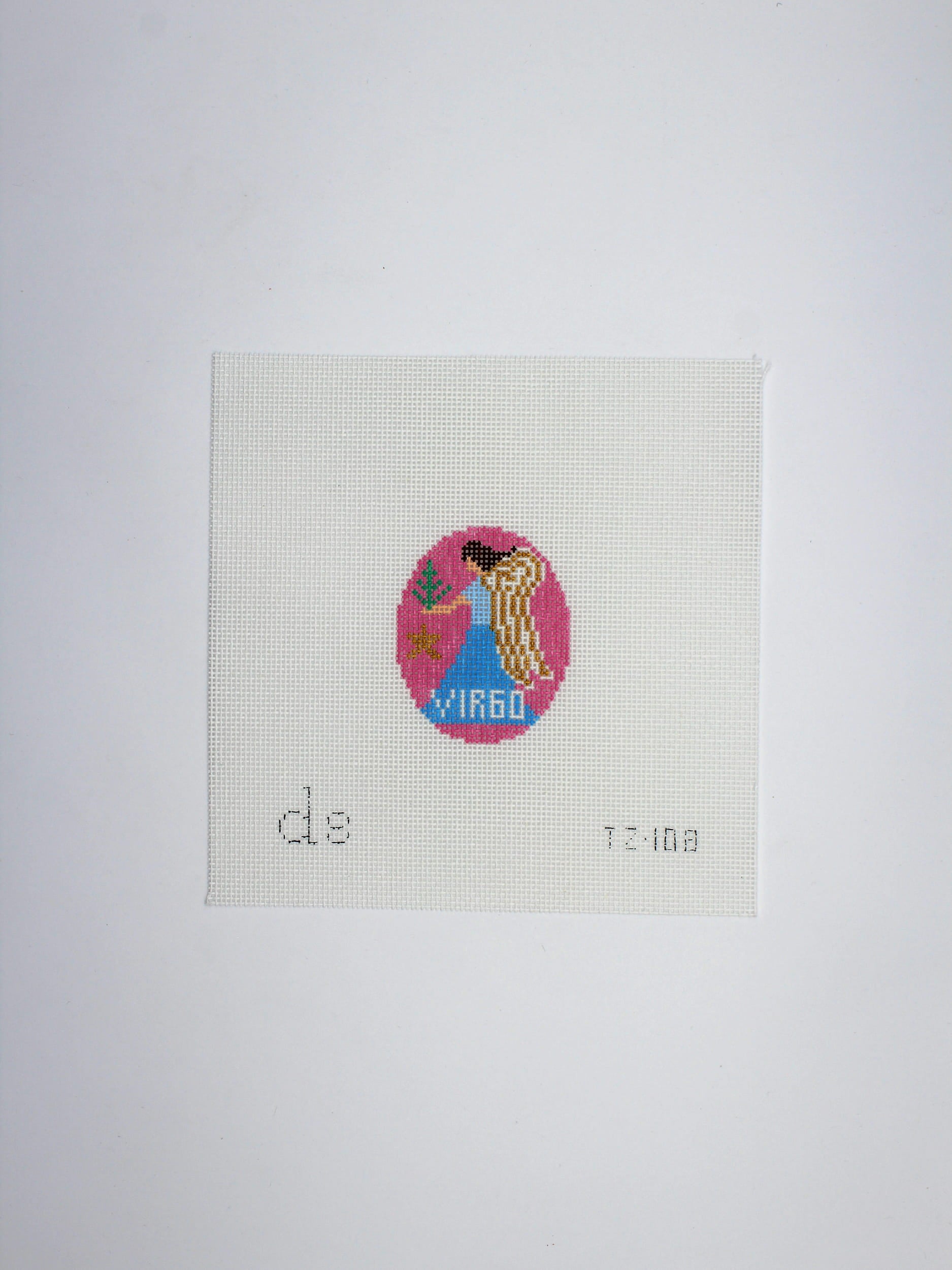 Virgo Tag Design Canvas