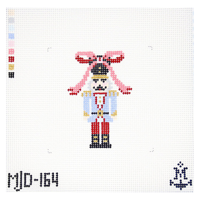 Nutcracker with Bow Canvas