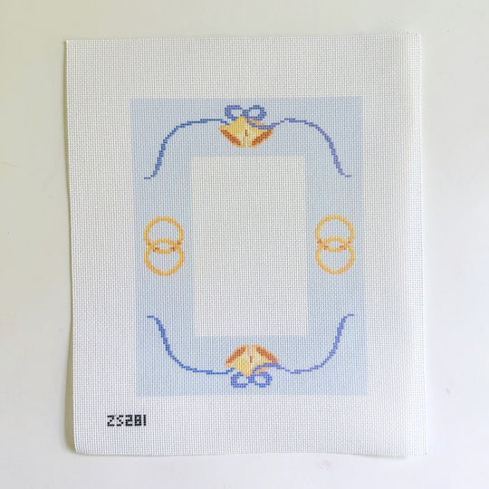 Wedding Bells Frame Printed Canvas