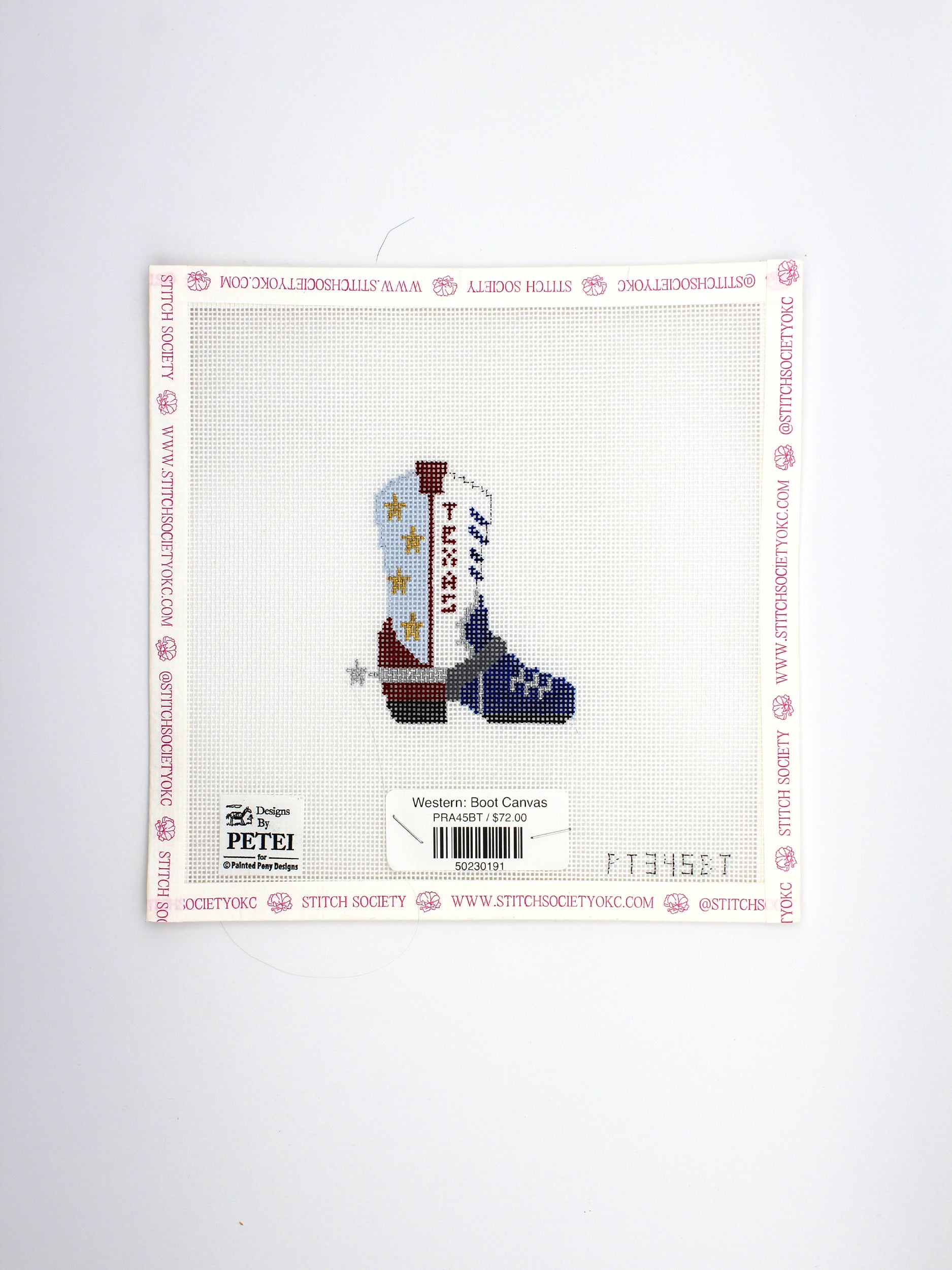Western: Boot Canvas