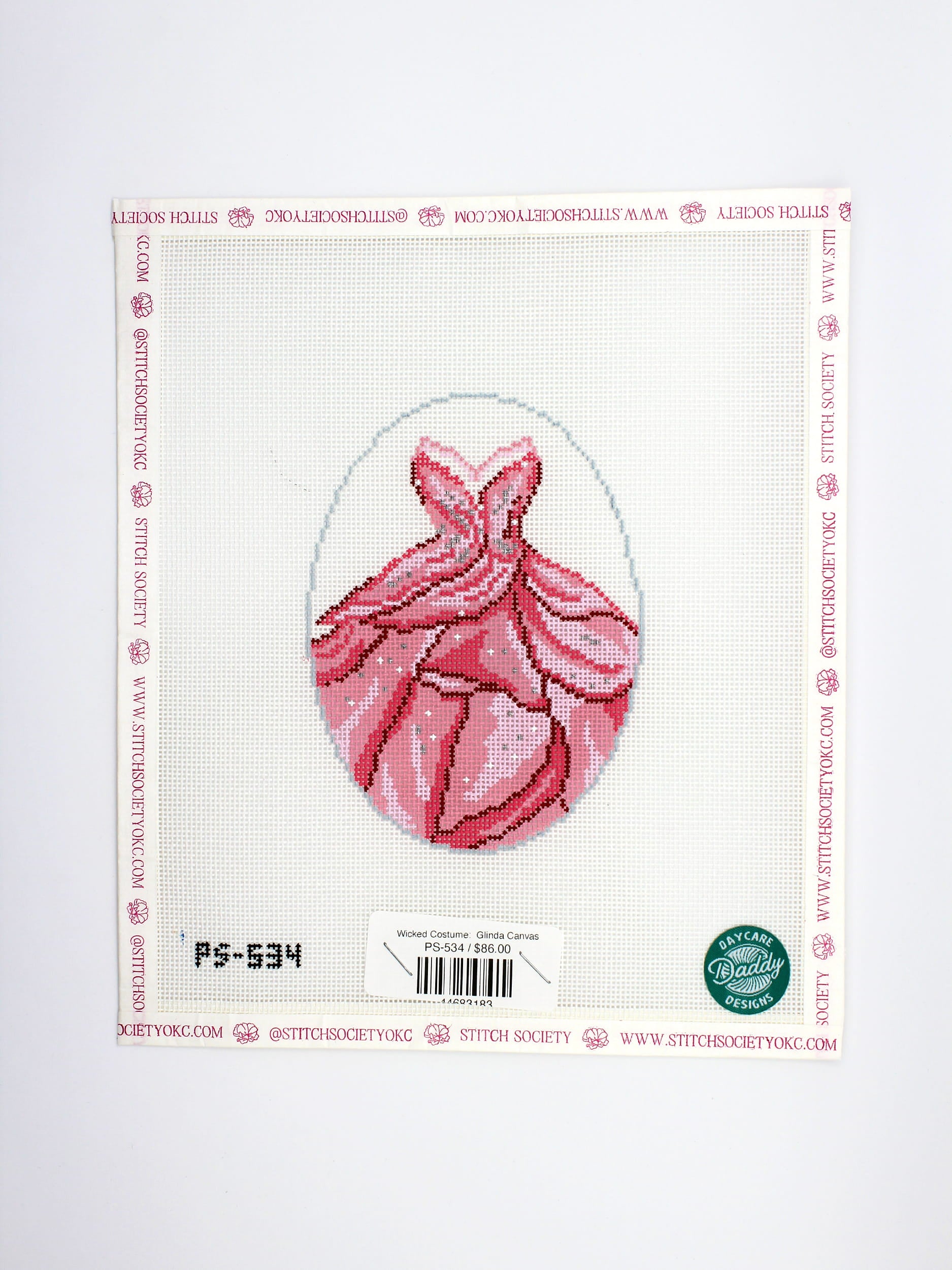 Wicked Costume: Glinda Canvas