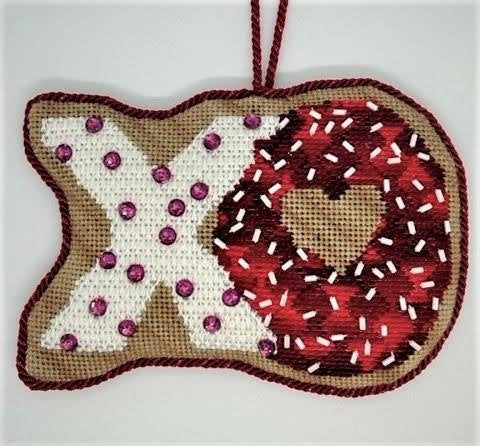 XO Cookie w/Stitch Guide