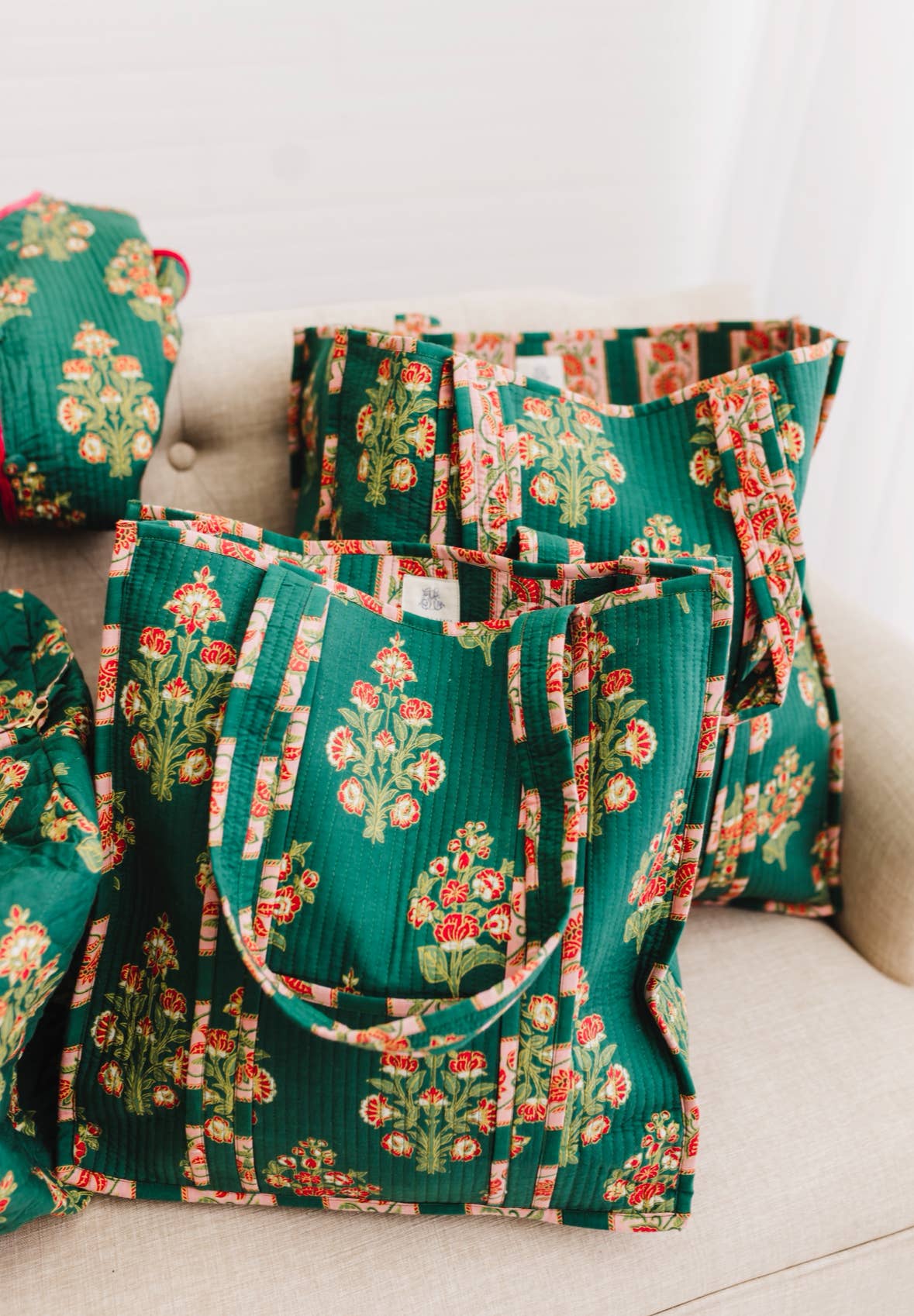 Elodie Luxe | Quilted Regular Tote Bag