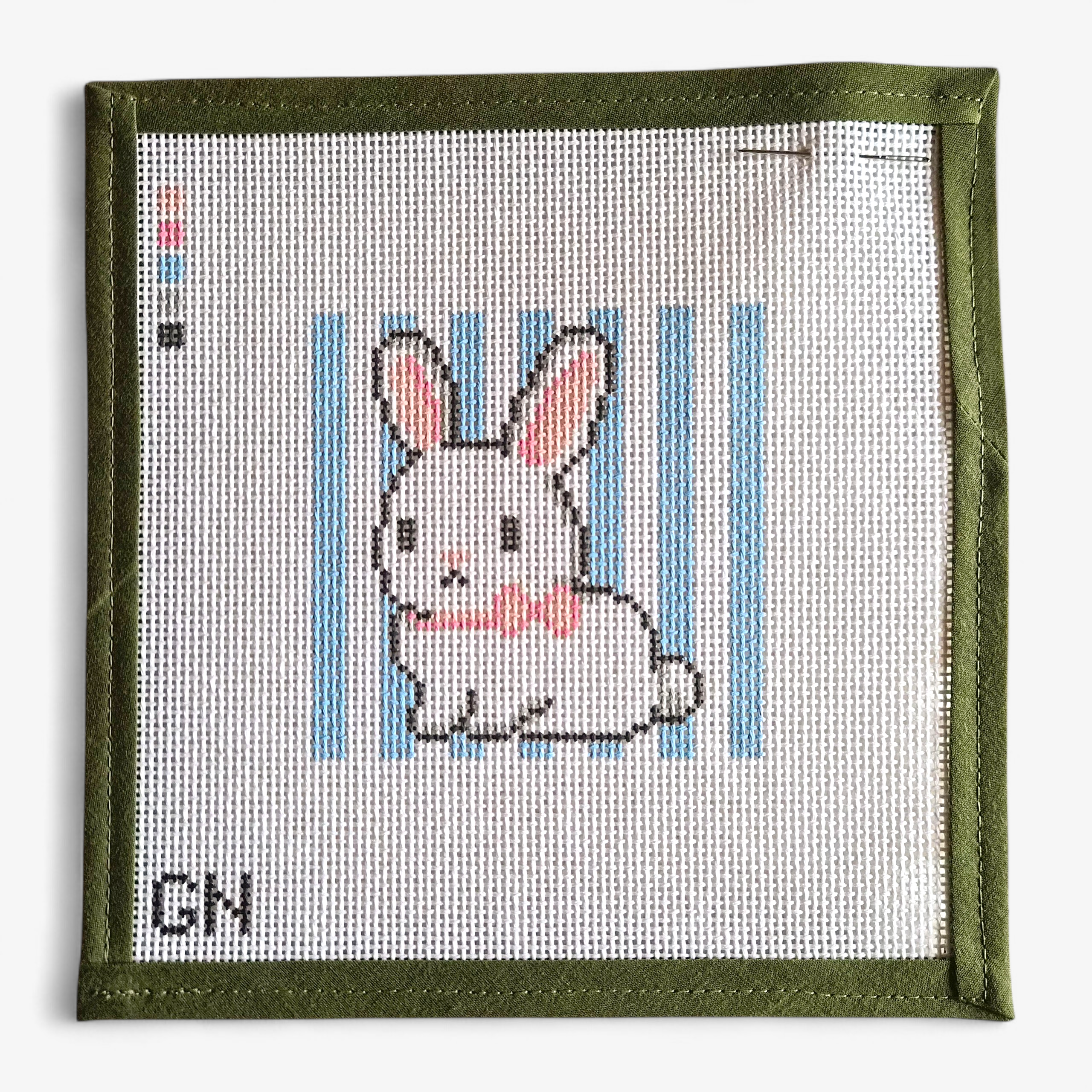 Nursery Bunny Needlepoint Canvas
