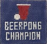 BeerPong Champion Insert Canvas