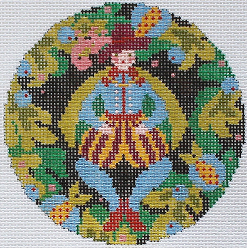 12 Days of Christmas by Abigail Cecile: 10 Leaping Lords Canvas