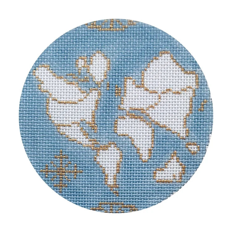 Atlas Round - Light Blue Canvas