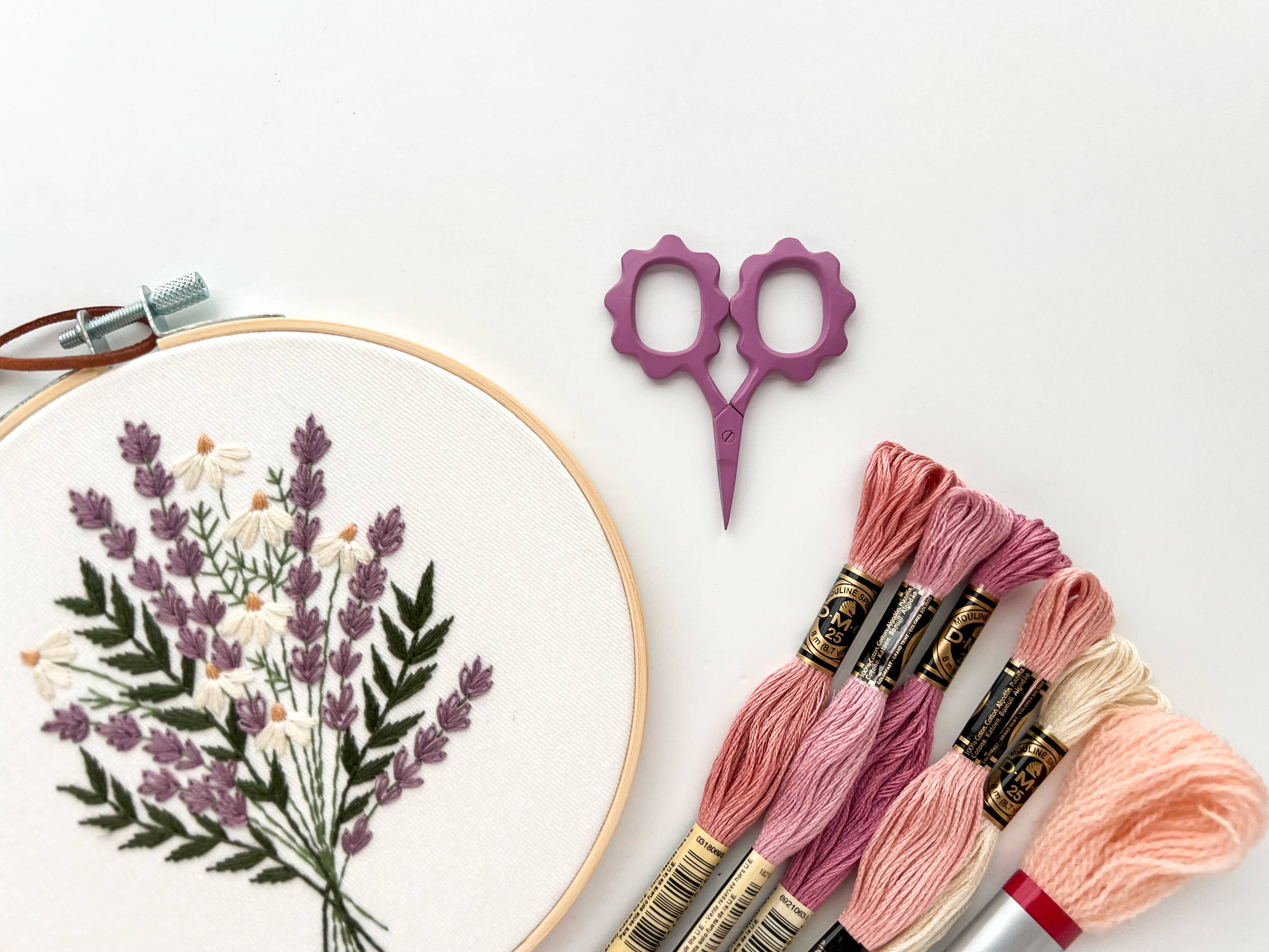 Small Flower scissors, tiny embroidery scissors: Turquoise (Copy)