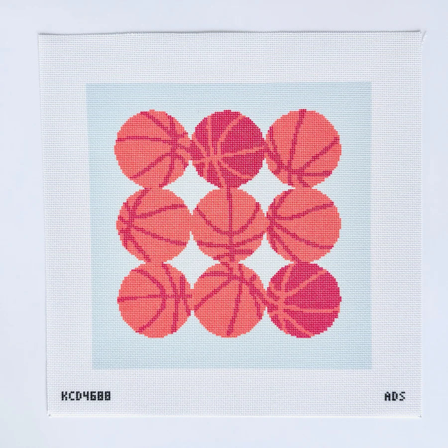 Basketball Square Printed Canvas