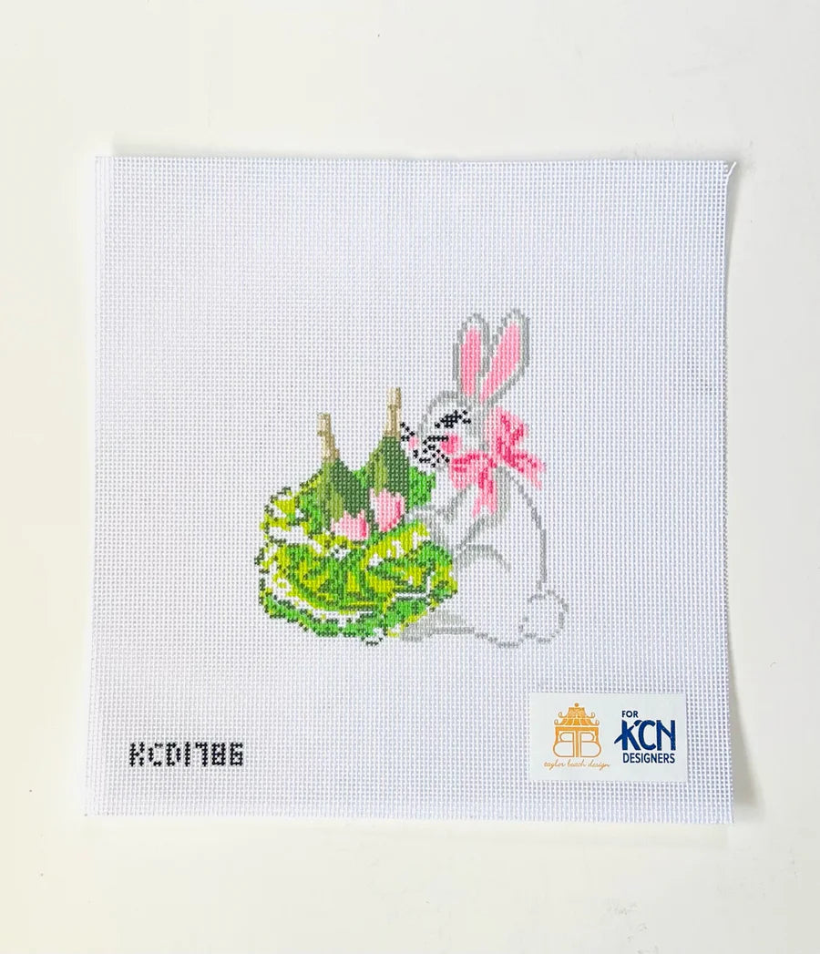 Bubble Bunny Canvas