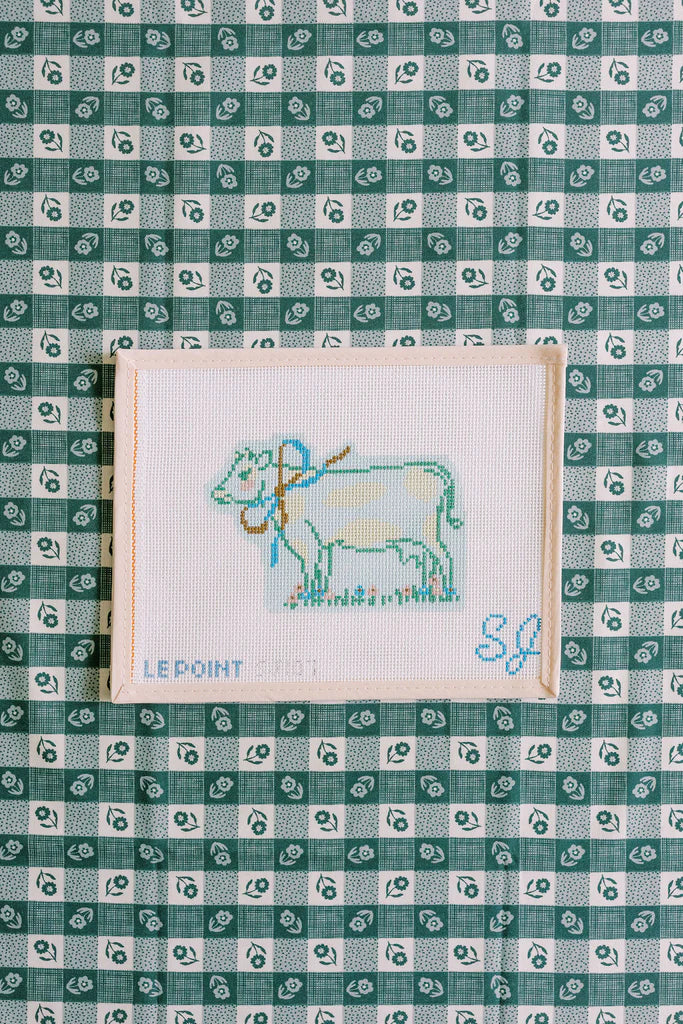 Spring Cow Canvas