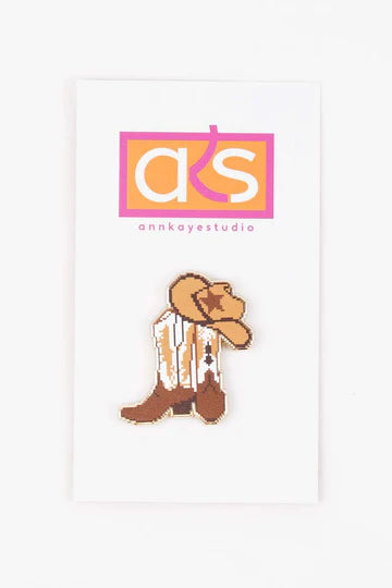 Cowboy Boots Needle Minder