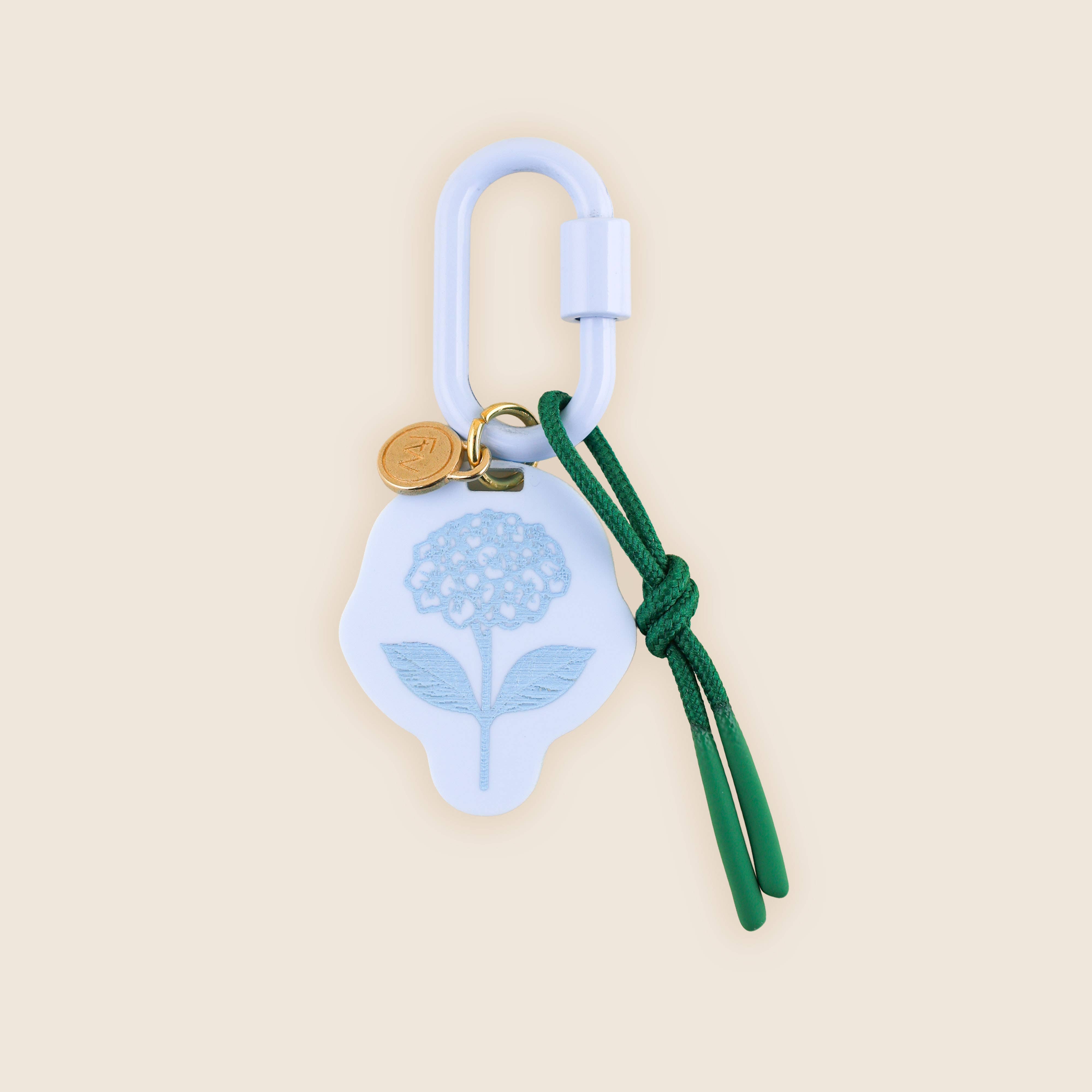 Hydrangea Bag Charm